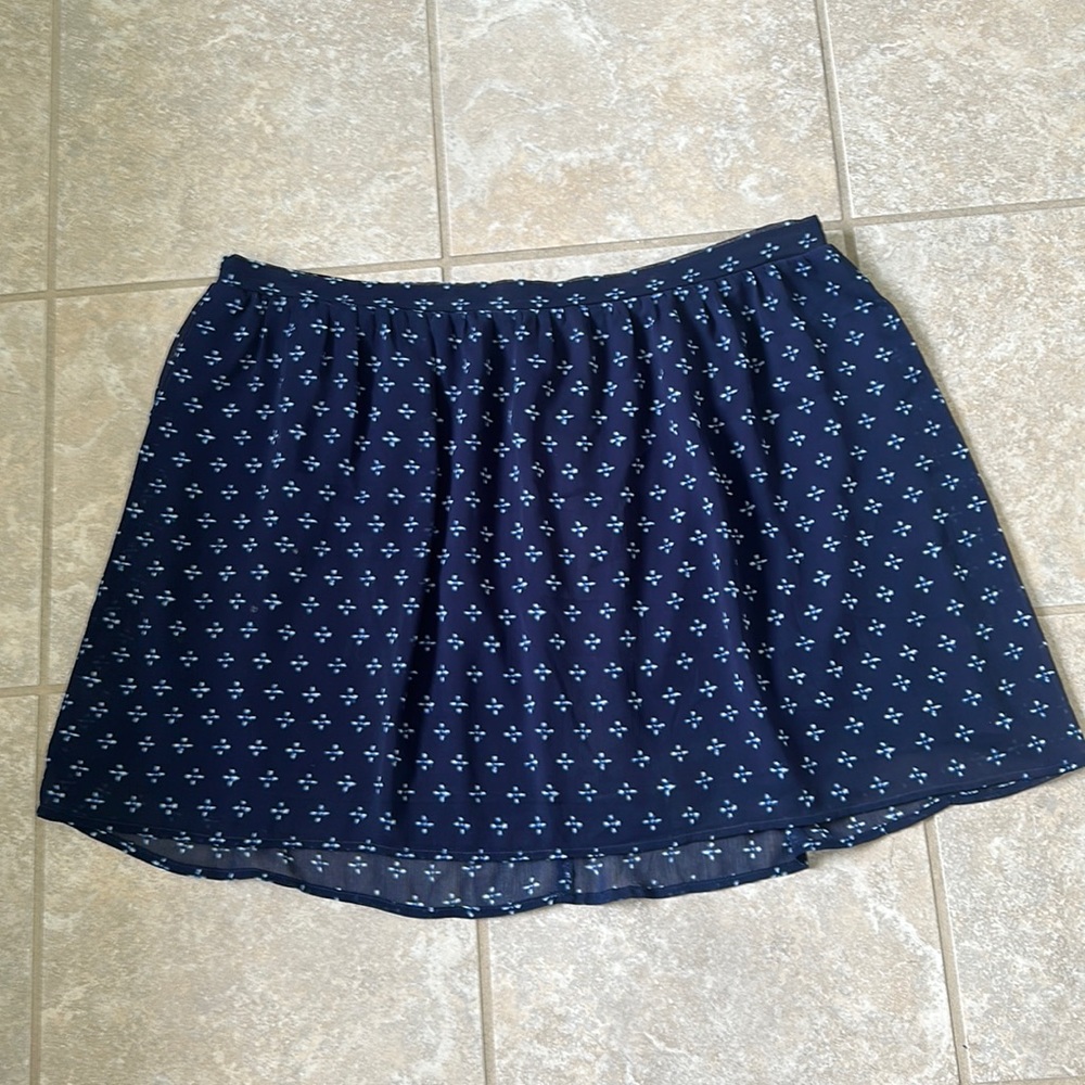 Old Navy Blue Mini Skirt